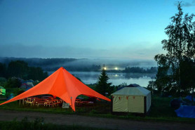 Тент ЗВЕЗДА, вольный ветер